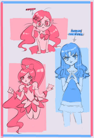 Precure Sketches (Unfinished)